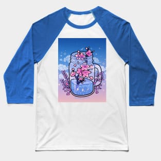 Moonlight Sakura Baseball T-Shirt